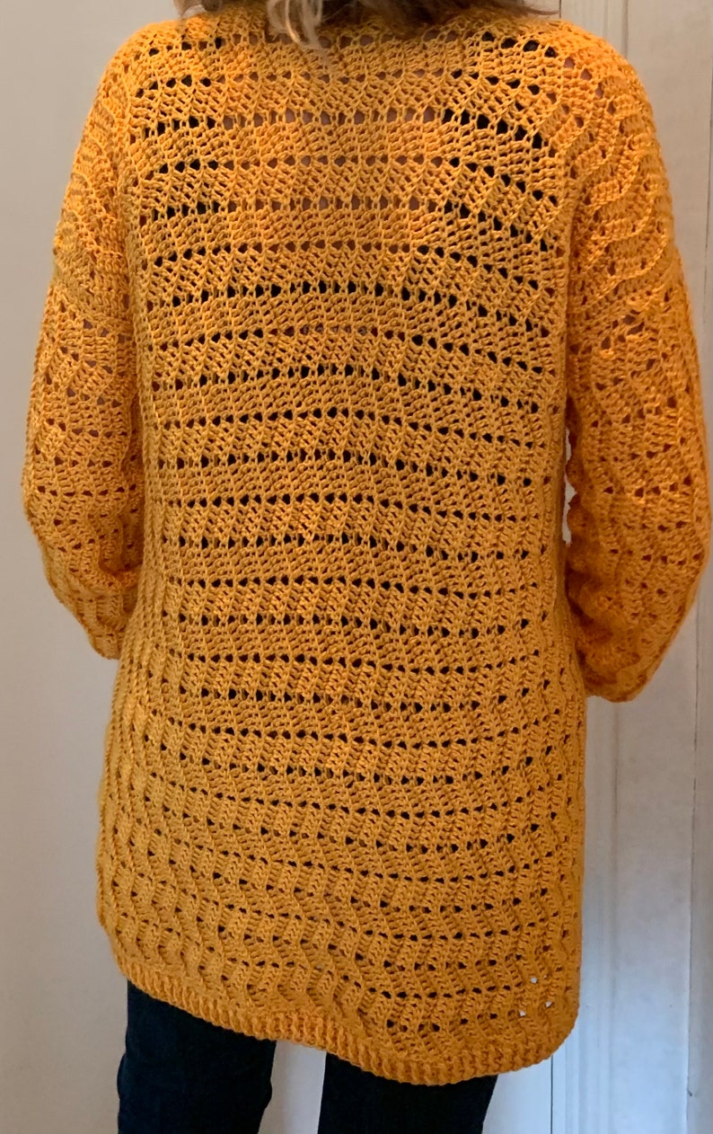 Cover Me With Sunshine Cardigan PATTERN English USA