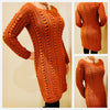 Darling Danish Dress & Sweater - Crochet Pattern English USA