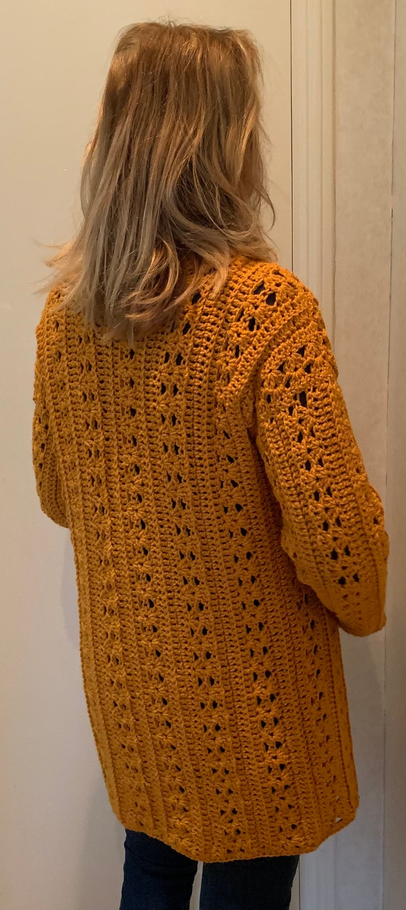 Dare 2 B different Cardigan - Crochet PATTERN English USA