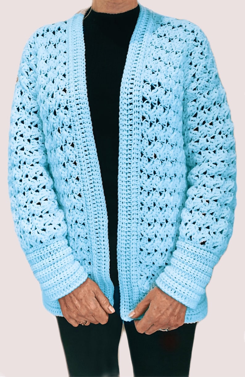 Covered with Happiness-Cardigan-PATTERN- English USA