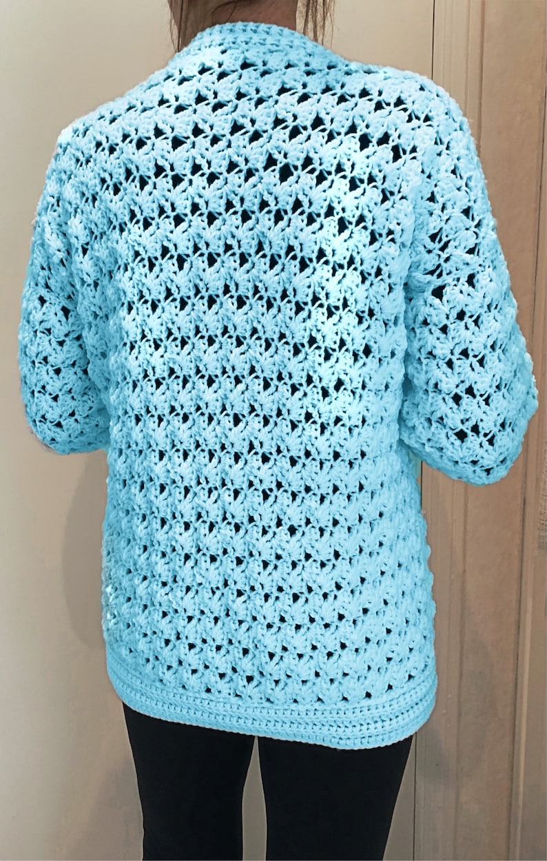Covered with Happiness-Cardigan-PATTERN- English USA