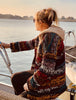 Wrapped  In Bulky Chains Cardigan - Crochet Pattern English USA