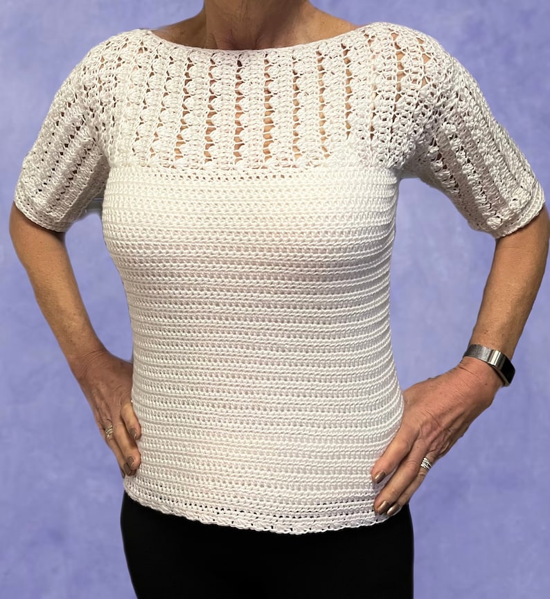 Sweet Little Sweater - crochet Pattern English USA