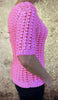 Spring Bubbles sweater Crochet pattern English USA