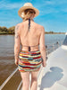 Let's Go Retro!  Top & Skirt Crochet PATTERN - English USA