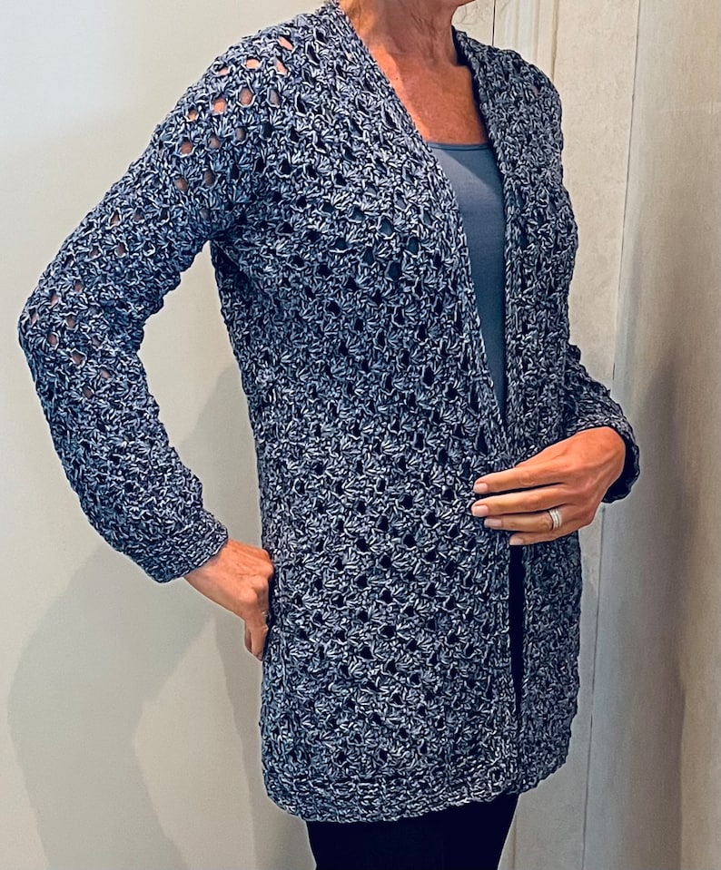 Quattro Stagioni Cardigan - English Pattern  US Terms