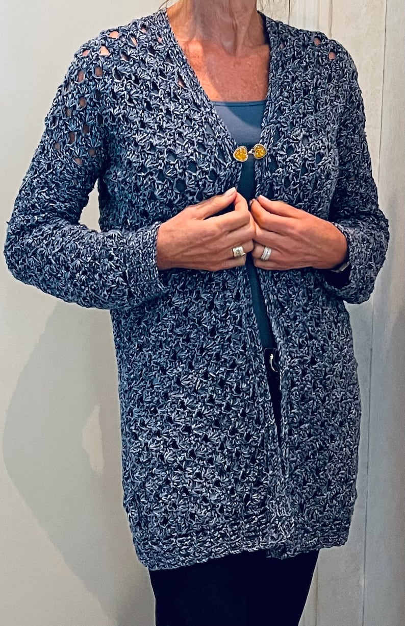 Quattro Stagioni Cardigan - English Pattern  US Terms