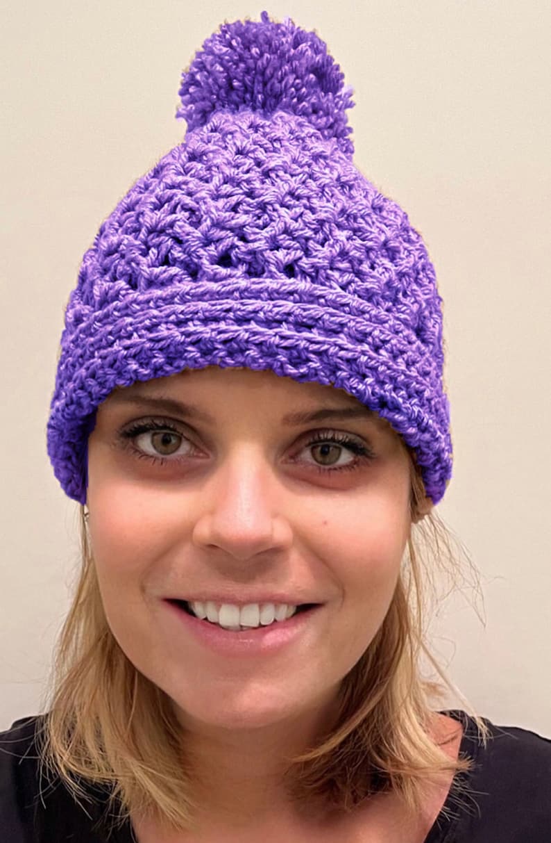 3 Beanies Hat - Crochet Pattern English USA