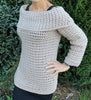 Cozy Up Crochet sweater Crochet pattern English USA