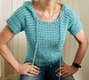 EZ Breezy Summer Hoodie -Crochet Pattern English USA