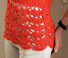 Picot Bello Summer Top - Crochet PATTERN - English USA
