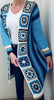 Long Square Affair Cardigan - Crochet Pattern English USA