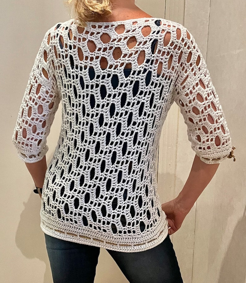 Unique Tunique - Crochet Pattern English USA