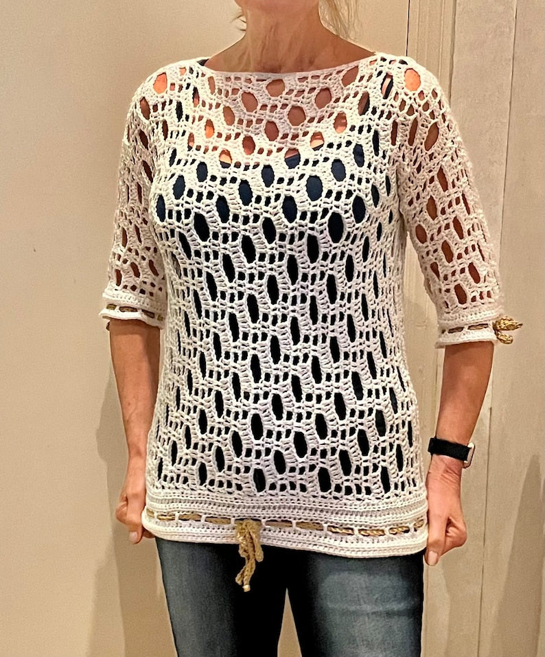 Unique Tunique - Crochet Pattern English USA