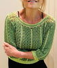 EVERGREEN Sweater-Crochet PATTERN-English USA