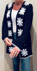 Snowflake Cardigan - Crochet Pattern English USA