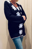 Snowflake Cardigan - Crochet Pattern English USA