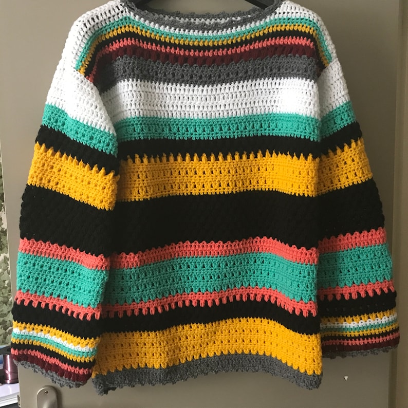 EZ Breezy laidback sweater PATTERN-Engish USA