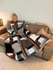 Artistic Blocks Sweater Blanket-Crochet Pattern-USA