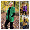 Eco Chique Pocket shawl-Crochet PATTERN-English USA