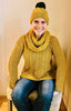 Cozy Winter Trio Set-Sweater-Hat-Scarf- CROCHET PATTERN-English USA