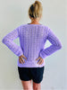 Happy Heather Sweater - Crochet PATTERN - English USA - digital pdf