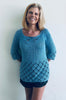 Jenske - The Sweater - Crochet PATTERN - English USA - digital pdf.