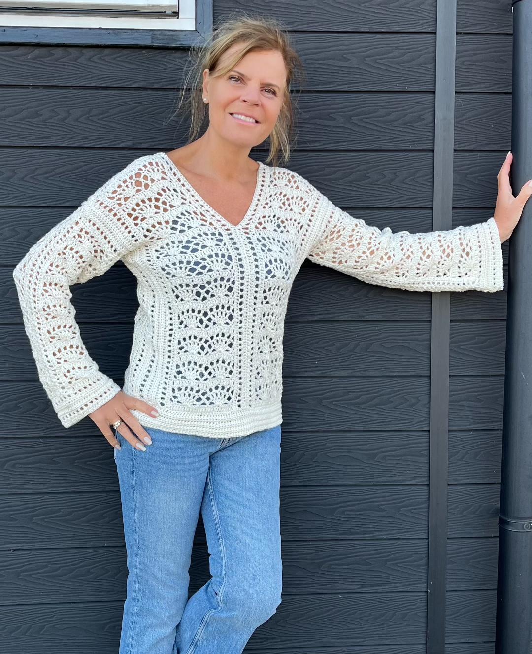 Double Fun Sweaters - Crochet Pattern - English US Terms - digital pdf