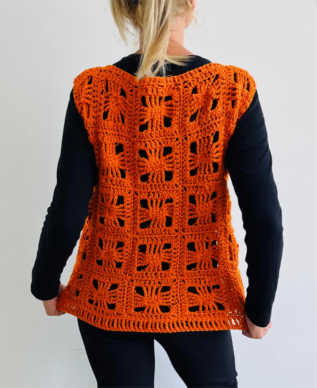 Positive Boho Threads Top - Crochet PATTERN - English US terms - PDF