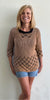 Jenske - The Sweater - Crochet PATTERN - English USA - digital pdf.