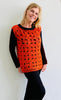 Positive Boho Threads Top - Crochet PATTERN - English US terms - PDF
