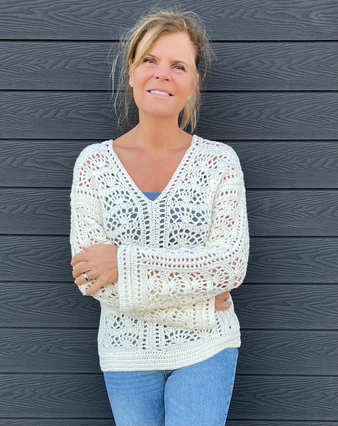 Double Fun Sweaters - Crochet Pattern - English US Terms - digital pdf