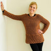 Below The Stars Tunic - Crochet PATTERN - English USA digital pdf file