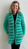 Lacy Summertime Cardigan - Crochet PATTERN - English US Terms - digital pdf