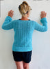 Happy Heather Sweater - Crochet PATTERN - English USA - digital pdf