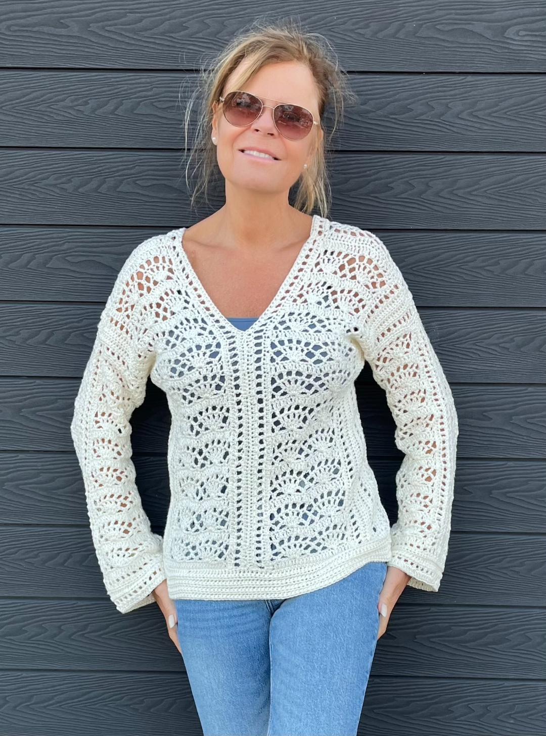 Double Fun Sweaters - Crochet Pattern - English US Terms - digital pdf