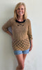 Jenske - The Sweater - Crochet PATTERN - English USA - digital pdf.